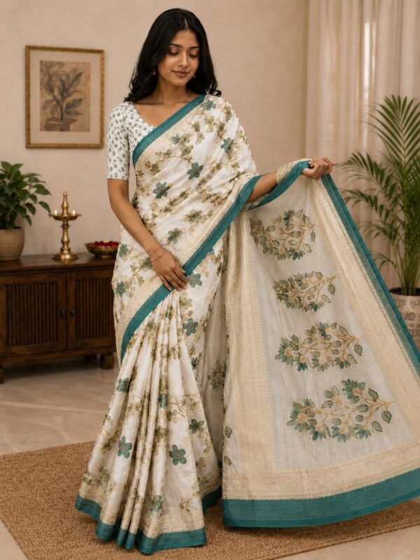 Floral Elegance  Saree Collection